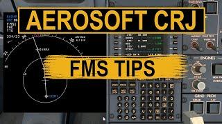 AEROSOFT CRJ FMS Tutorial | How To Fly Direct To A Waypoint In Easy & Simple Steps.