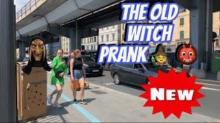 Best reaction of the old witch prank  #funny#fun#prank#italy#comedy#viralvideo#trending