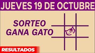 Sorteo Gana Gato del Jueves 19 de Octubre del 2023.