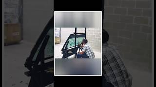 how genius make glass as a bullet proof barriee