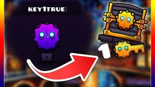 A NEW SECRET CODE DISCOVERED IN THE WRATH! (How to Get Gold Key for Wrath Geometry Dash 2.207)