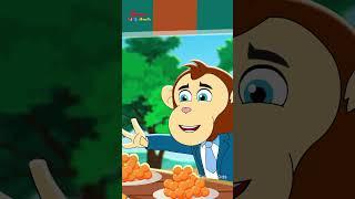 కోతి మామ - Koti mama | Telugu Nursery Rhymes for Children | Galatta Kids | Monkey | Rhymes shorts