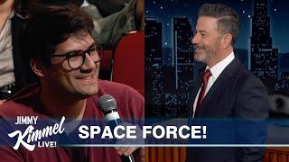 Behind the Scenes with Jimmy Kimmel & Audience (Space Force)