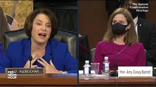WATCH: Sen. Amy Klobuchar’s full opening statement in Barrett Supreme Court confirmation hearing