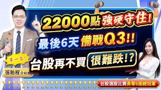2025.06.20【22000點強硬守住! 最後6天備戰Q3!! 台股再不買很難跌!?】feat. 梁凱晴 外資超錢線 張貽程分析師
