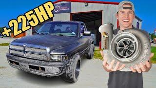 I Put A HUGE Turbo On My Shorty Cummins And It RIPS