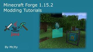Minecraft Forge Mod Development Tutorial for 1.15: Episode 4