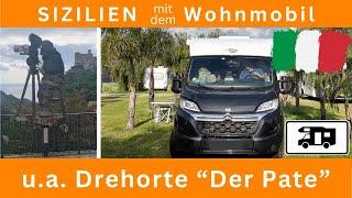  Sizilien #2 - Drehorte von "Der Pate" in schönen Dörfern mit dem Wohnmobil