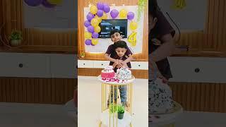 simple birthday celebration #birthdayparty #telugu#indianfamily #trending #viralshort #ytshorts