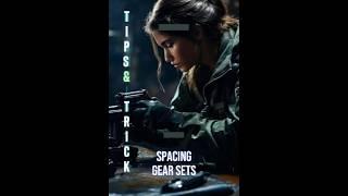 Tips and tricks- Spacing your Gear Sets #aimtop #hightorquegear #highspeedgear#jiadyi #aeg #airsoft