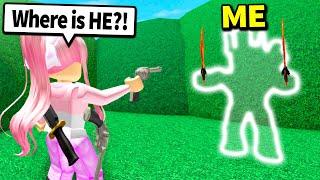 How To Use GHOST Perk PERMANENTLY in Murder Mystery 2!! *ALWAYS INVISIBLE!* (Roblox MM2)