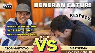 Beneran Catur! Inimah Ga Cukup 2 Games, Nih! 3 Games Bersama Bpk. Aktor Martoyo.