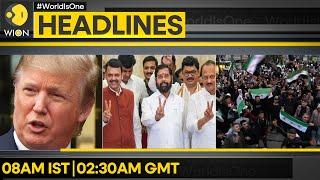 Sri Lanka's President To Arrive In India | Maharashtra Cabinet Expansion Today | WION Headlines