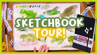 A4 Sketchbook Tour! Royal Talens Art Creations flip through 