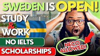 SWEDEN IS OPEN! Study and Work in Sweden | Step-by-Step Application Process