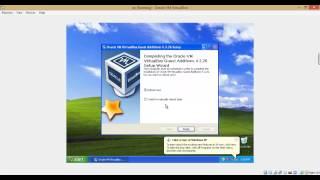 install graphic drivers in VirtualBox