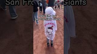 Beautiful Sunday in San Francisco #hellokitty #sfgiants