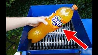 FANTA SHREDDING! AMAZING EXPERIMENT!