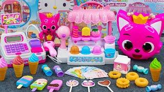 90 Minutes with Ice Cream Shop Play Set Unboxing, Satisfying Cash Register ASMR  Lana Unboxing Toys