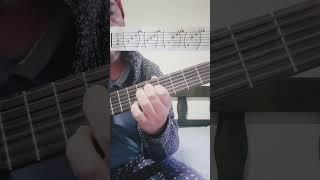 XXXTENTACION Alone part 3 tab   two ways to play it #guitar #lesson #tutorial