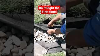 How to install French Drain Fabric - Do It Right the First Time!