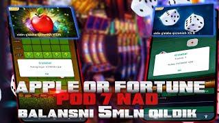 APPLE OF FORTUNE STRATEGIYASI HAMON ISHLAMOQDA FUNPARI APK PROMO: DAVIK31