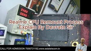 Realme CPU Remount Process Explain By AsiaTelecom #Join CPU MASTER CLASS #smartphone