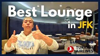 ️ Best Lounge in JFK Terminal 1? - Lufthansa vs Turkish Airlines