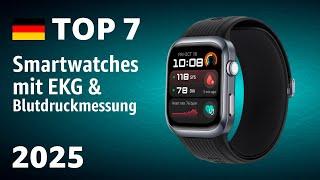 TOP-5: Die besten Smartwatches mit EKG & Blutdruckmessung – Test 2025!