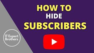 How to Hide Subscribers on Youtube 2021 | Hide Youtube Channel Subs Count on Android #shorts