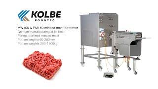 Kolbe MW100 with PM150 portioner