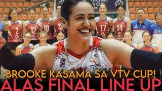 FINAL LINE-UP ng ALAS for VTV CUP! Brooke Van Sickle MAG DEDEBUT na sa NT! PANTAPAT kay Tuyen!