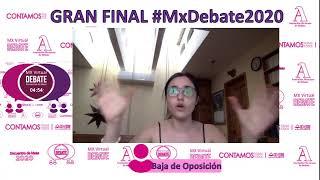 GRAN FINAL MXDEBATE 2020