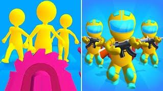 Join Clash 3D Vs Imposter Clash 3D 🟦🟧🟩All Levels Walkthrough Gameplay DE12