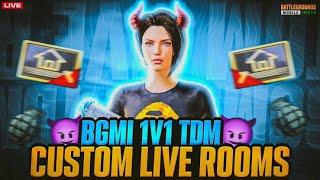 3.5 BGMI UPDATE IS HERE | 1V1 TDM CUSTOM | BGMI LIVE | RAOJI LIVE