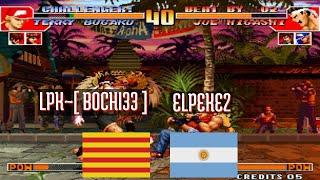 King of Fighters 97 (FT5) - LPK~[ BOCHI33 ] (CATALONIA) vs ELPEKE2 (AR) - 2021-10-07