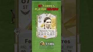 87 icon TORRES player review ea fc 25 #shorts #short #eafc25