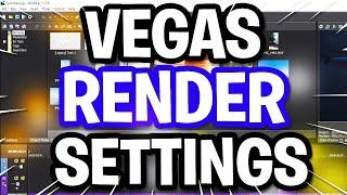 Sony Vegas Pro | BEST Render Settings For 1080p 60fps (2021 Tutorial)