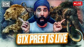 BGMI LIVE - CONQUUEROR TODAY ? | GTXPREET PUBG LIVE | BGMI NEW UPDATE