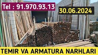 TEMIR VA ARMATURA NARHLARI SURXONDARYO QIZIRIQ JAXON BOZORIDA Tel : 91.970.93.13