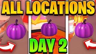 (DAY 2) ALL *25* PURPLE PUMPKIN LOCATIONS In Adopt Me! | ADOPT ME HALLOWEEN EVENT PART 2