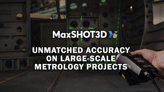 Optical Coordinate Measuring System: MaxSHOT 3D