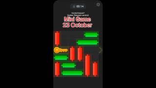 Mini Game Today 23 October Hamster Kombat How To Solve Mini Game Puzzle in Hamster Kombat  SOLVED