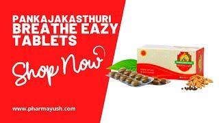 pankajakasthuri breathe eazy Tablets | Asthmatic Bronchitis, Allergic Bronchitis, Sneezing