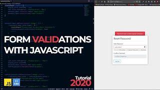 How to Validate Password with Javascript in 2020 (Client-side validation)