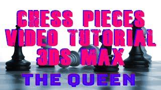 3ds Max Modeling Tutorial - Chess Pieces Series - Queen