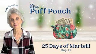 DAY 17: Mini Puff Pouch