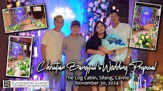 ExceptioNel Events Vlog: November 30, 2024 - The Log Cabin, Silang, Cavite #Proposal