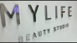 Перманентный макияж в Киеве Mylife beauty studio. Пудровые брови, акварельные губы, перманент век