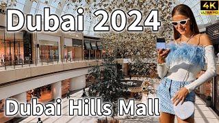 Dubai Hills Mall  Newest Luxury Shopping Mall, Summer Sale! [ 4K ] Walking Tour